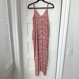 Boutique Love Stitch Maxi Floral Dress • Size S/M